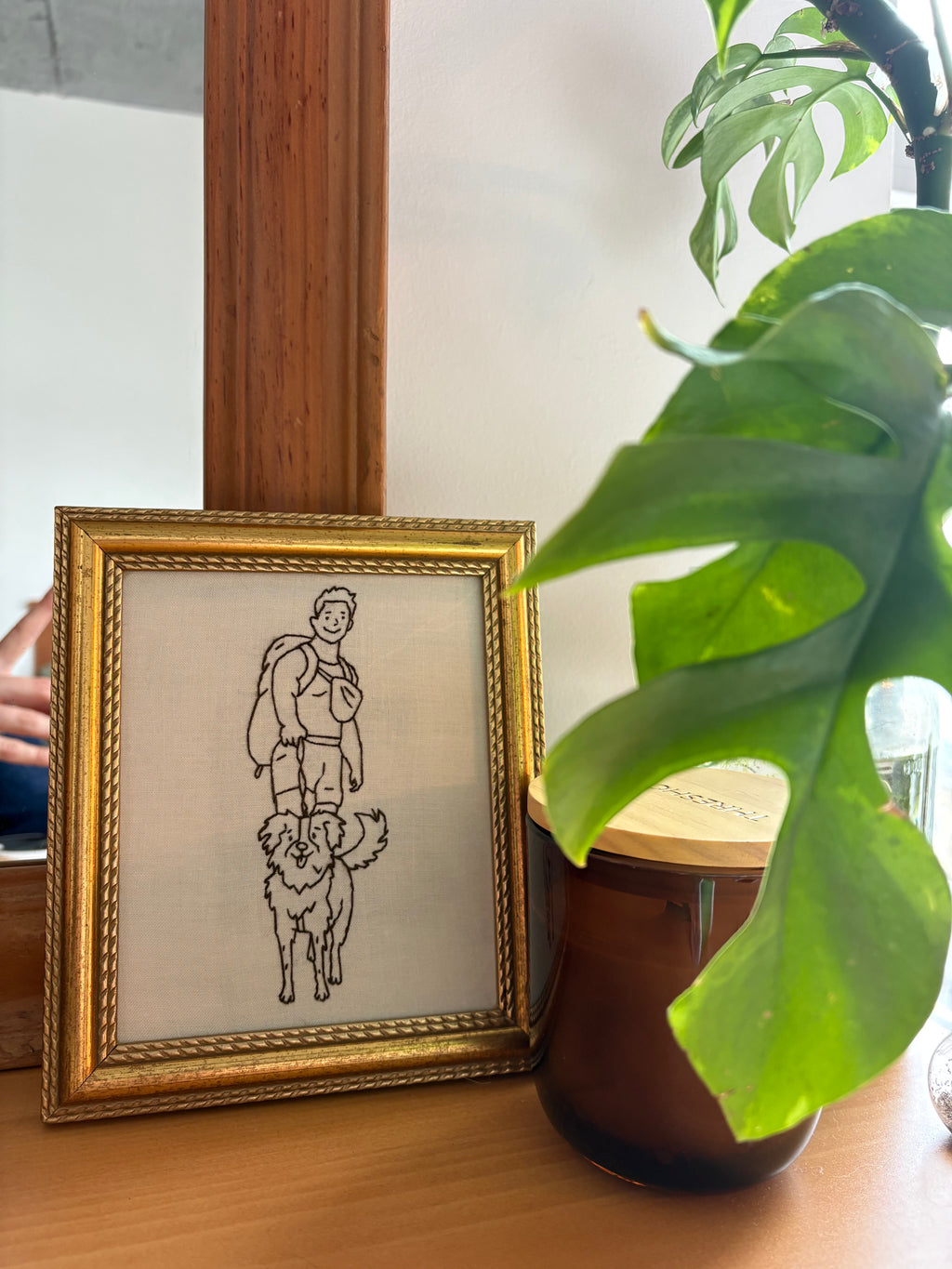 Custom Pet Outline Embroidery